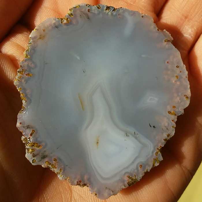 اسلایس سنگ راف عقیق سلیمانی 3بعدی  بسیار دیدنی خااااص 100 درصد طبیعی محشر