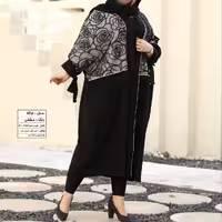 مانتو زنانه سایز بزرگ و کوچک غزاله
