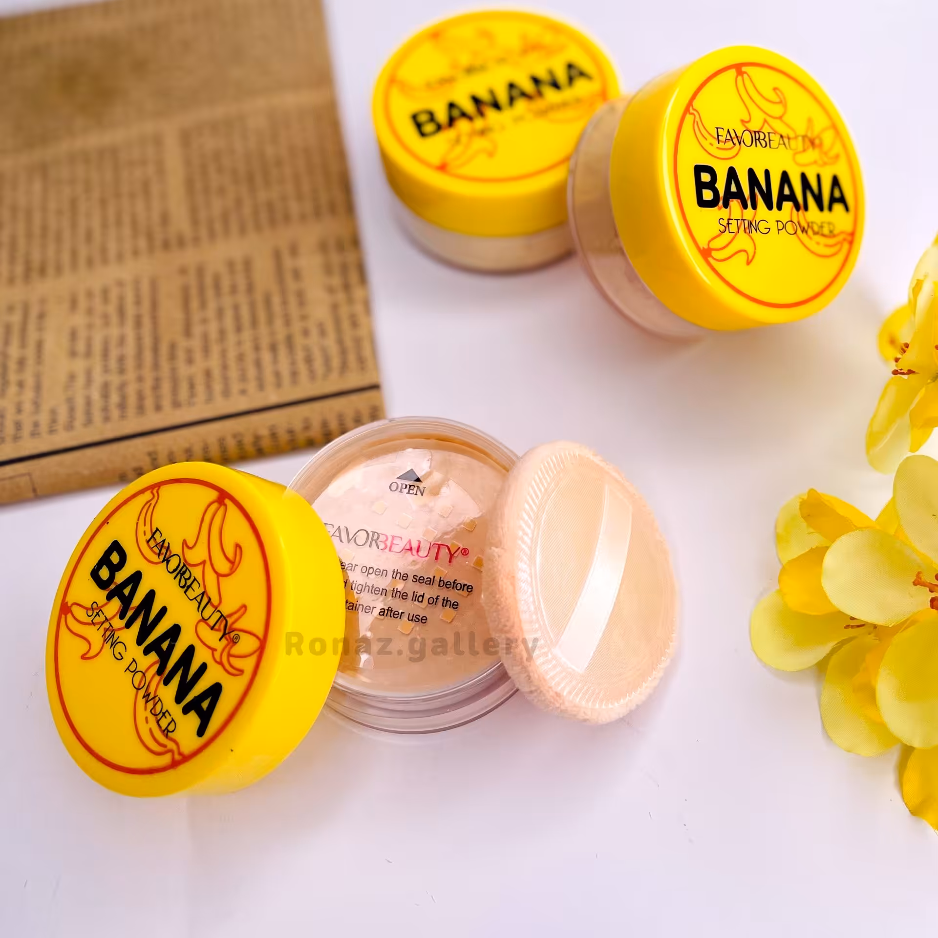 پودر فیکس آرایشی موز  دیگه ارایشت نمیماسه 