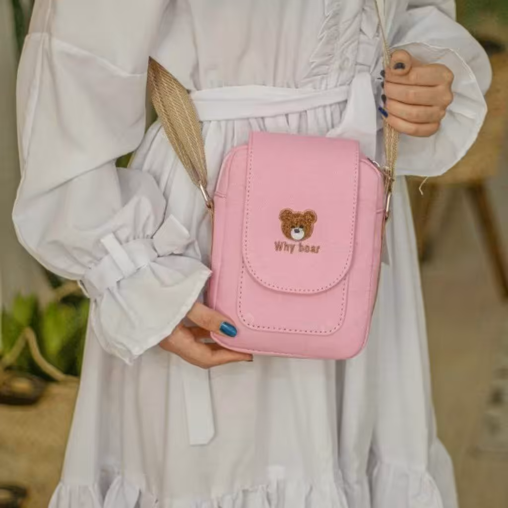 کیف bear (ابعاد 16 در 20 )- کیف عیدانه - کیف خرسی - کیف تدی - کیف دخترانه- کیف زنانه- کیف رودوشی - کیف پاسپورتی-کیف چرم 