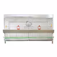 قفس مرغ زینتی تخمگذار (1 طبقه)--امکانات کامل