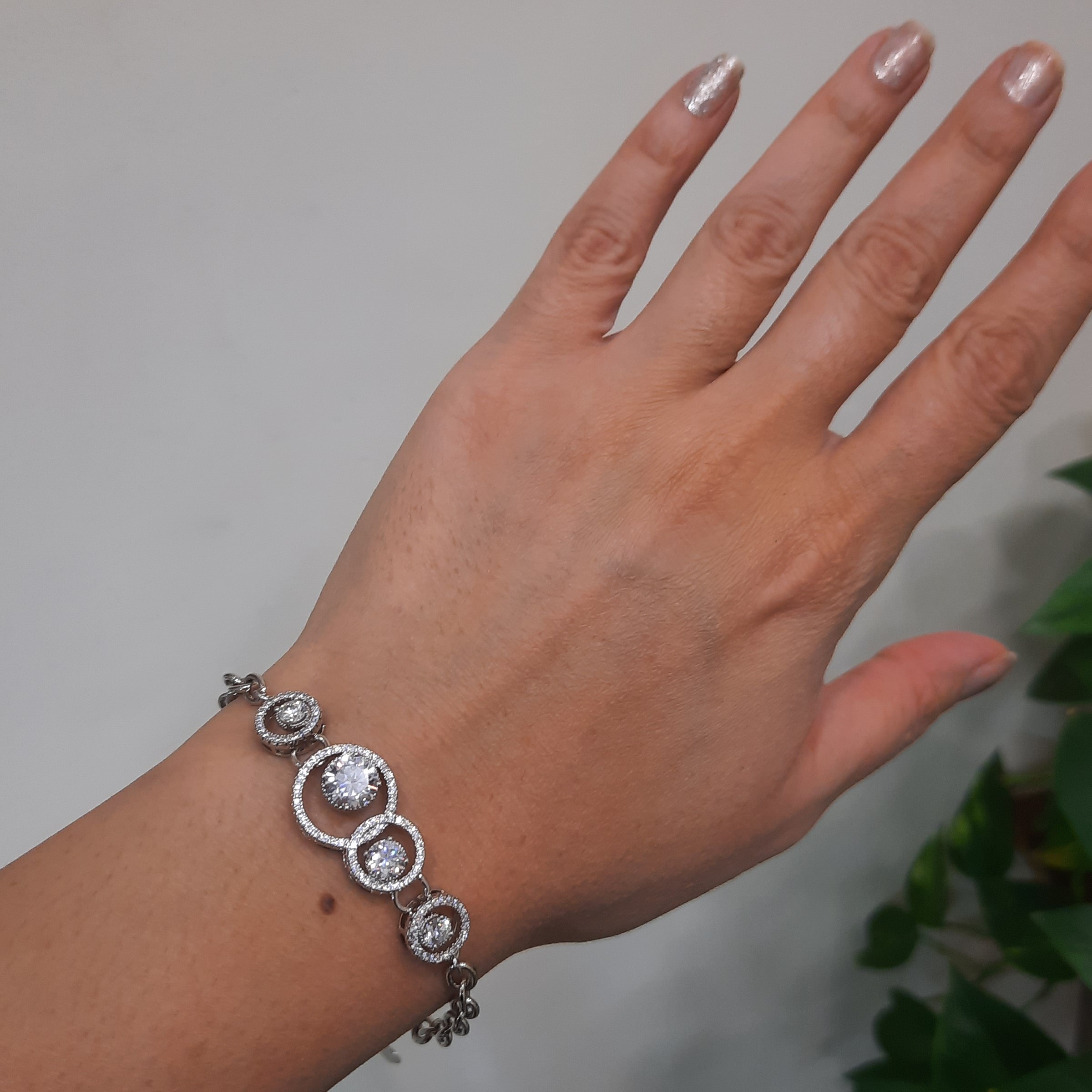 دستبند مارک ژوپینگ،رنگ نقره ای