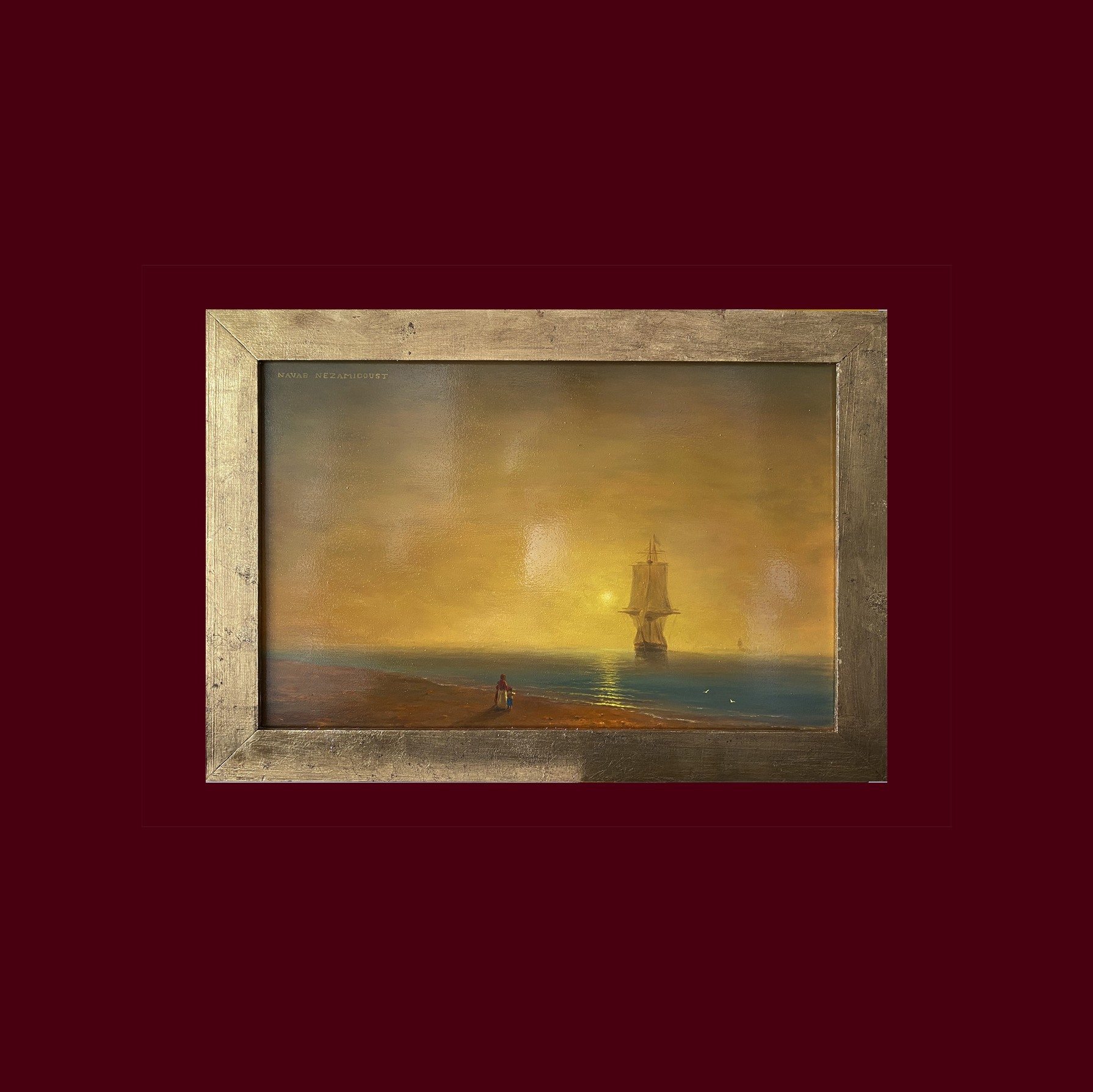 تابلو نقاشی رنگ روغن