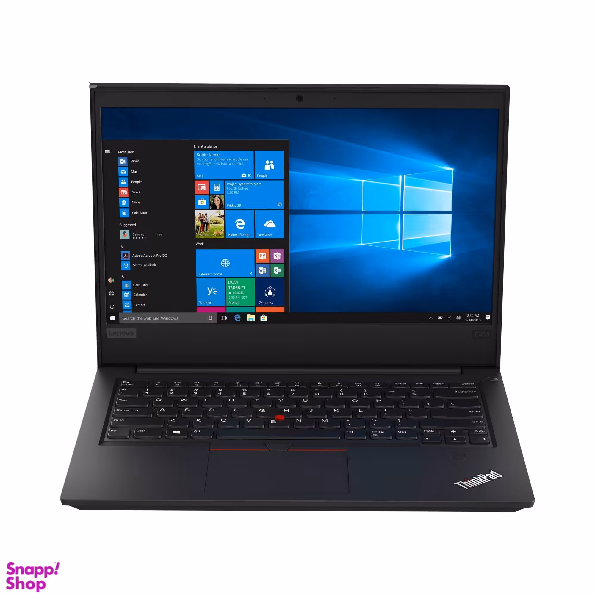 لپ تاپ لنوو (Lenovo) مدل ThinkPad E490 - B سایز 14 اینچ
