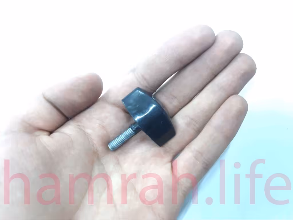 خروسکی دو پر 6 ارتفاع رزوه 20 mm