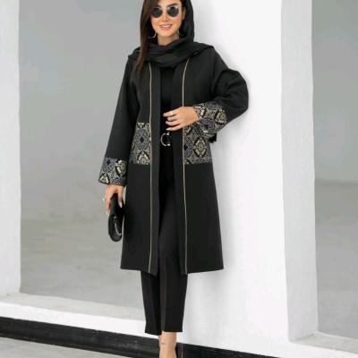 مانتو مجلسی کرپ مدل افرا