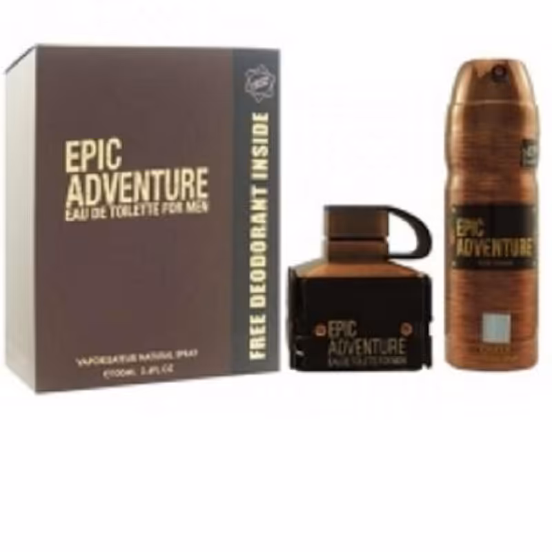 ادکلن امپر اپیک ادونچر اصل امارات 100 میل همراه اسپری 200 میل