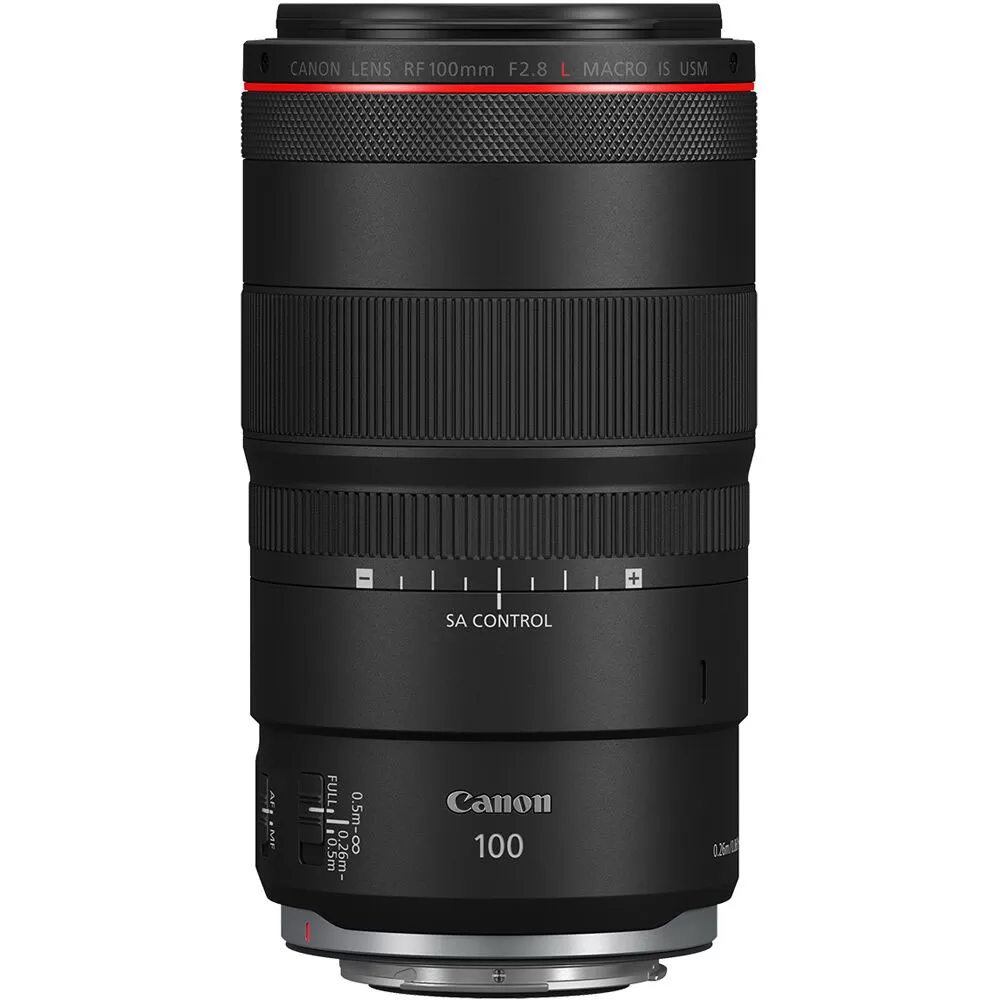 لنز بدون‌آینه کانن Canon RF 100mm f/2.8 L Macro IS USM
