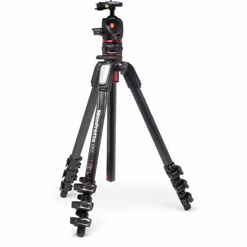 سه پایه عکاسی مانفرتو Manfrotto MT055CXPRO4 Carbon Fiber Tripod with MHXPRO-BHQ2 XPRO Ball Head & Move Quick Release Kit