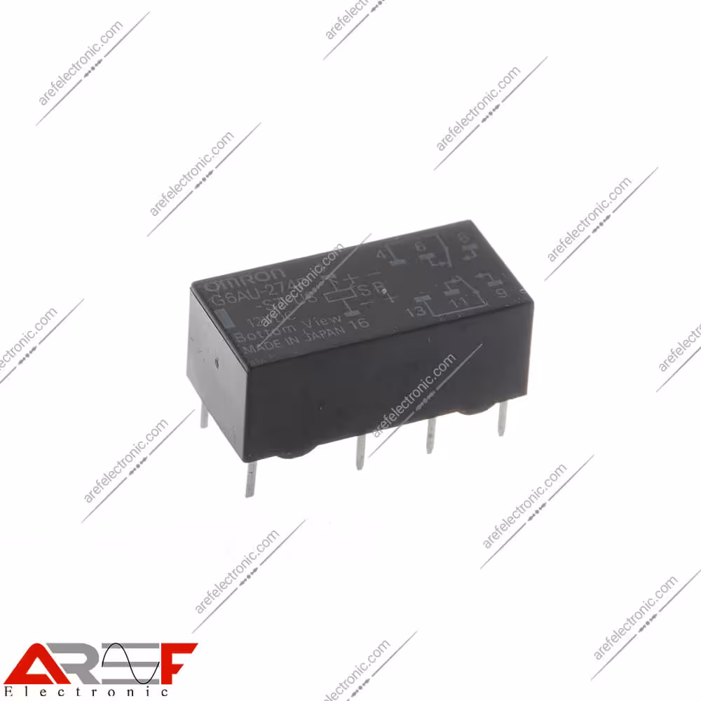 رله امرن لچ مدل G6AU-274P-ST-US دارای 12 ولت و 8 پین - فروشگاه عارف الکترونیک