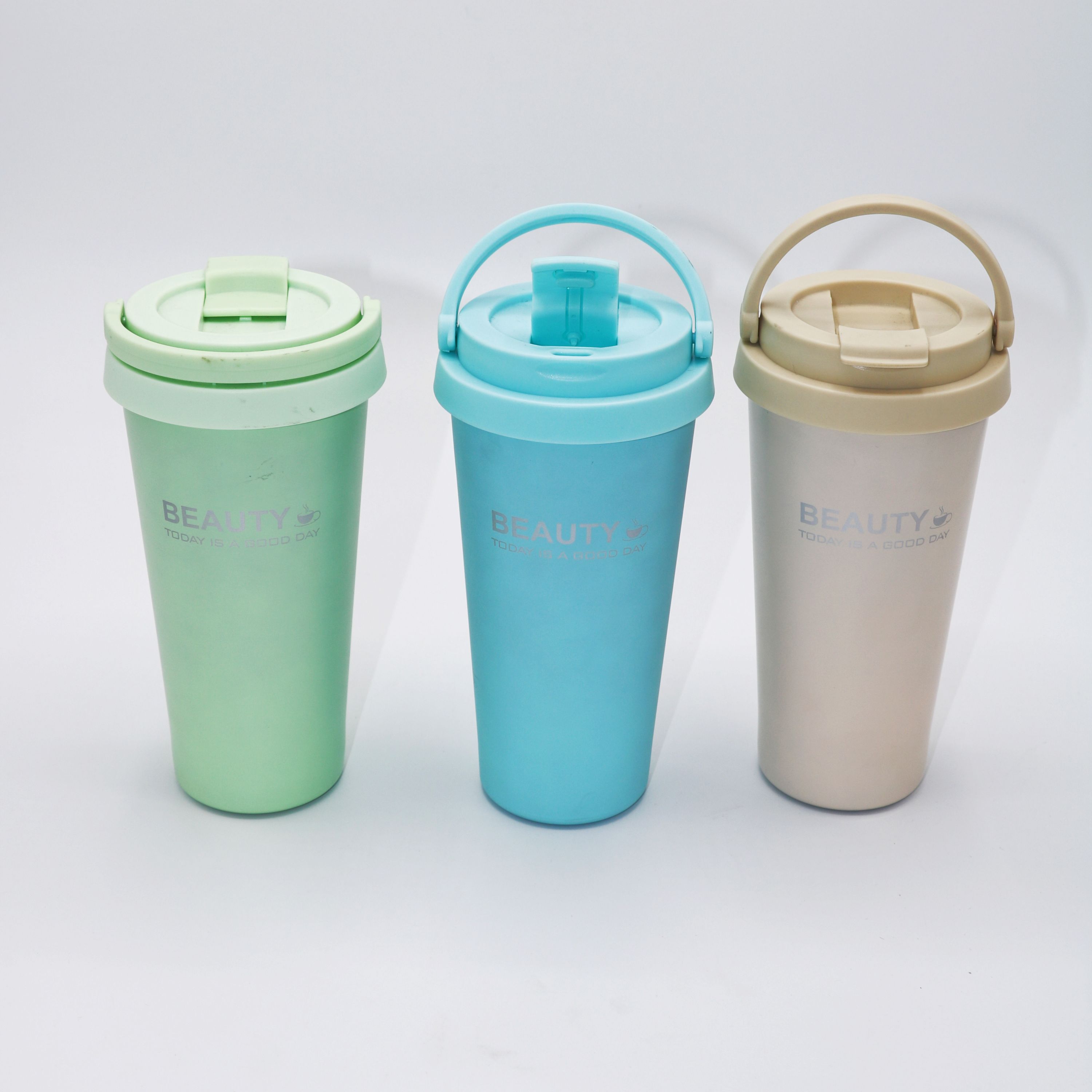 تراول ماگ beauty طرح پاستلی