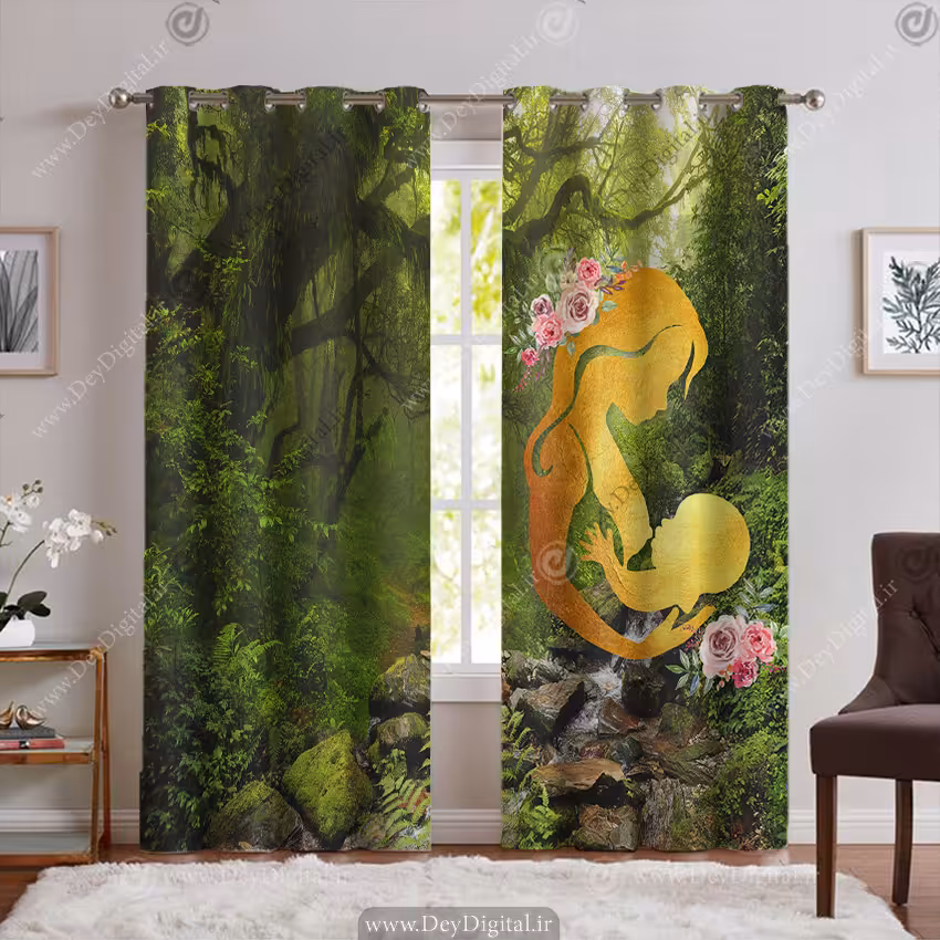 پرده سه بعدی برای کلینیک بارداری PK-6132