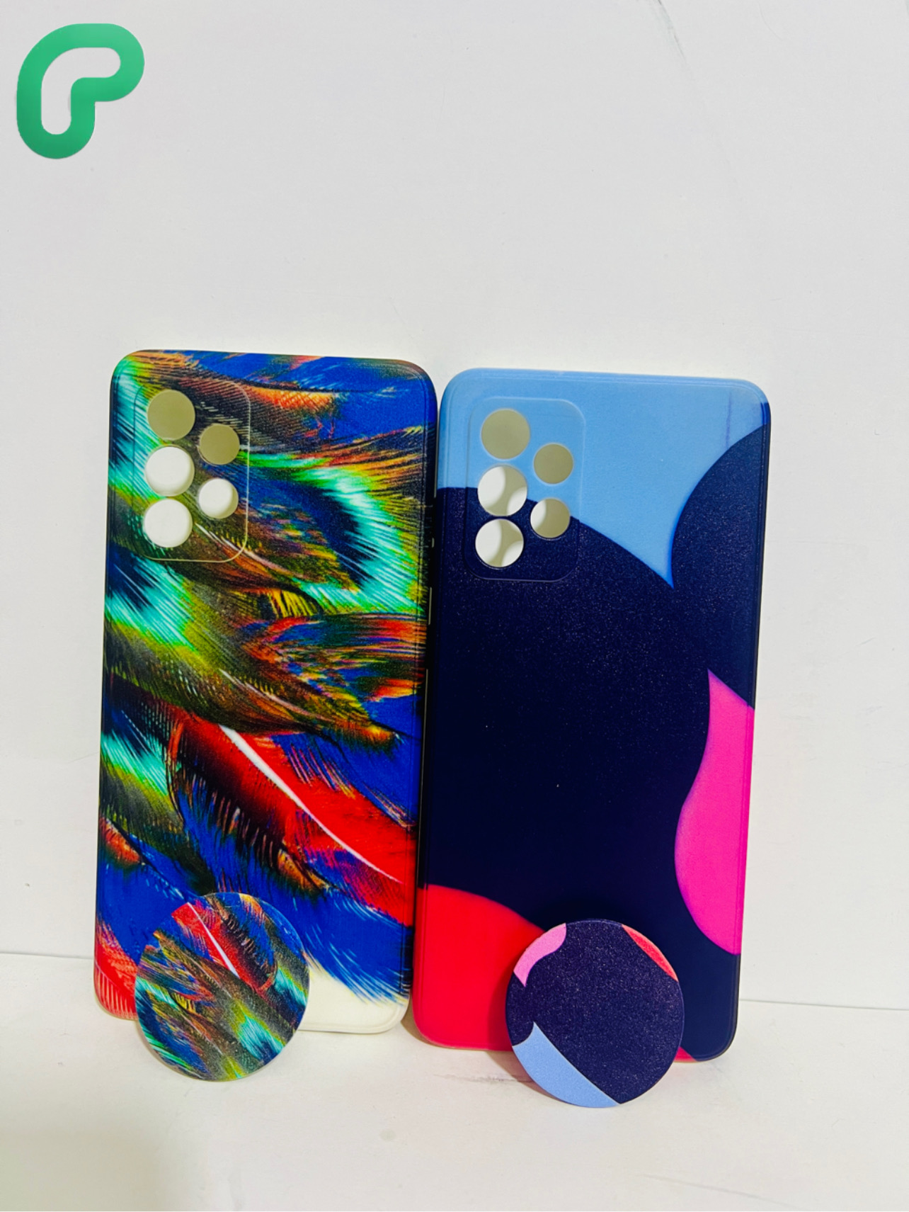 قاب گوشی A52 5G رنگی رنگی (پلاستیکی)