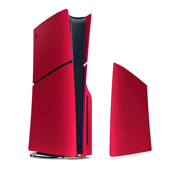 خرید فیس پلیت PS5 اسلیم قرمز