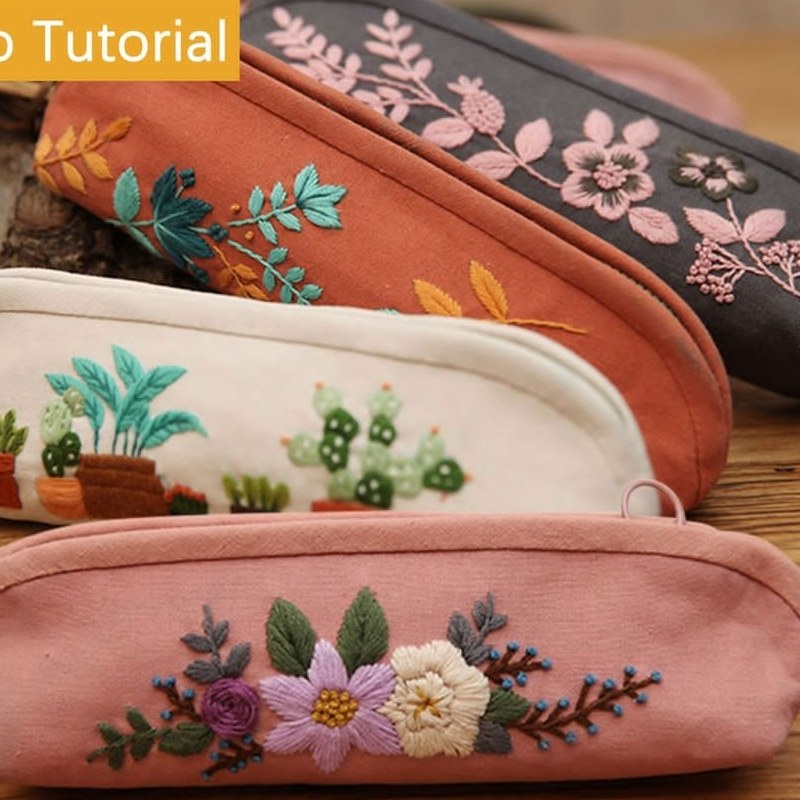 جامدادی گلدوزی