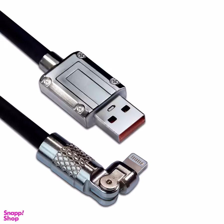 کابل تبدیل USB به لایتنینگ فوموتک مدل WS-180 I طول 1 متر