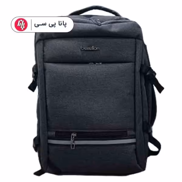 کوله پشتی لپ تاپ مدل Benetton-B094 خاکستری