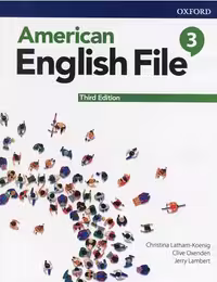 کتاب American English File 3 3rd edition