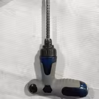 پیچ گوشتی چند کاره جغجغه ای دوسو وچهارسو مدل عصایی