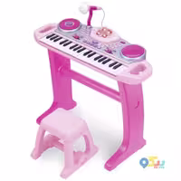 اسباب بازی ارگ کودک رنگ صورتی Winfun مدل 0020680