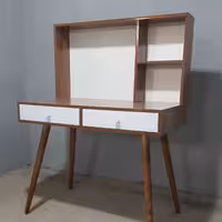 میز تحریر کتابخانه دار و دو کشو مدل "آوادان" 