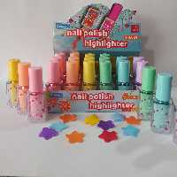 هایلایت مدل لاکی رنگ پاستیلی   در شش رنگ 