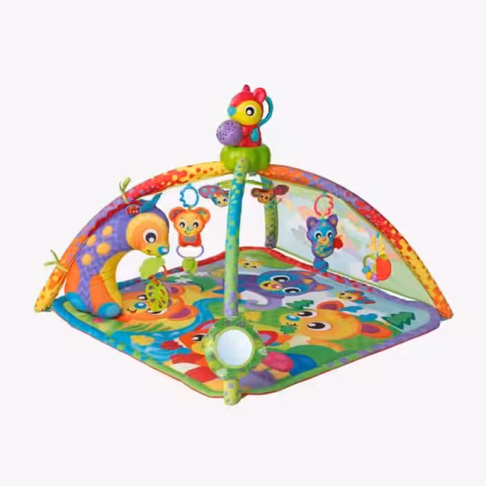 تشک بازی پلی گرو طرح سنجاب موزیکال چراغدار     playgro