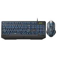 کیبورد و ماوس مخصوص بازی Rapoo V120S با گارانتی 18 ماهه