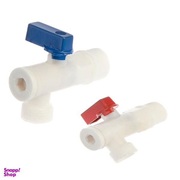 شیر پیسوار مدل پلیمری 1/2 در 3/8 مجموعه دو عددی