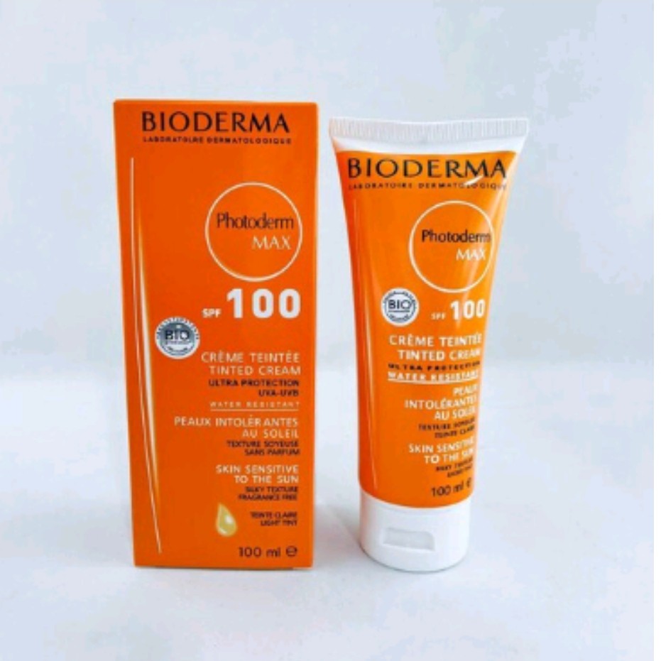 کرم ضد آفتاب بدون رنگ فتودرم مکس spf100 بیودرما 