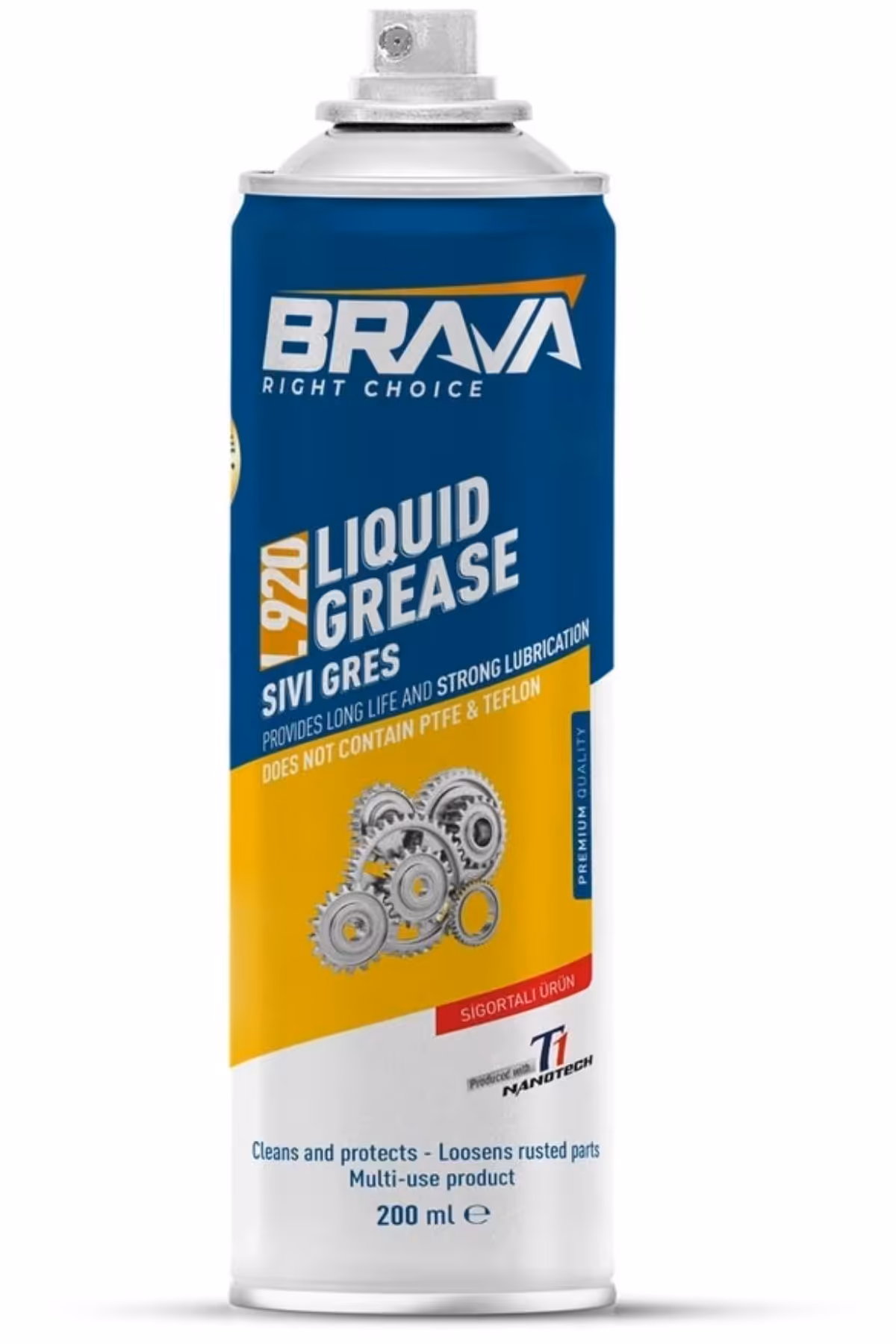 روغن و مکمل موتور اسپری مایع L920 200 میل Brava