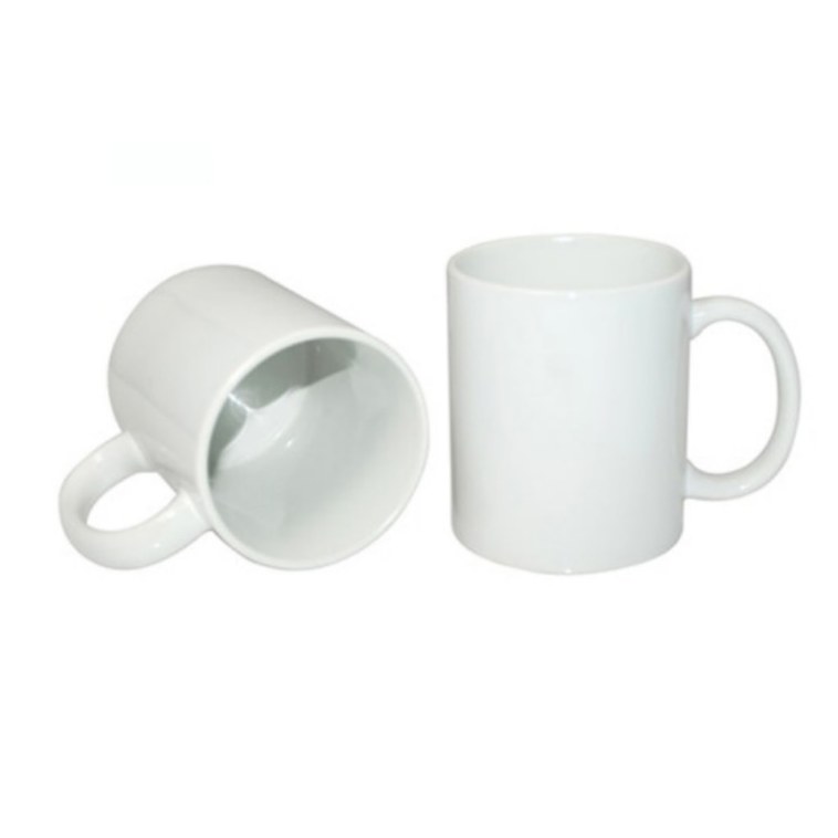 ماگ سفید رنگ سرامیکی ساده