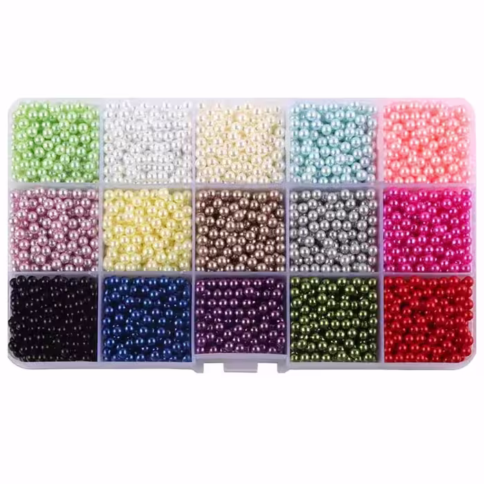 خرید مروارید پانچی سایز 5 بسته 50 گرمی