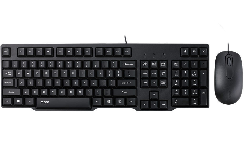 کیبورد و ماوس رپو Keyboard and Mouse RAPOO X130