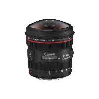 لنز کانن مدل Canon EF 8-15mm f/4L Fisheye USM