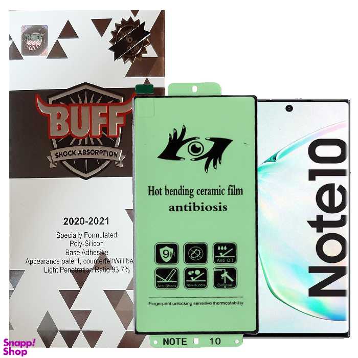 محافظ صفحه نمایش حریم شخصی 5D بوف مدل Ant-Vrs33 مناسب برای گوشی موبایل سامسونگ Galaxy Note 10
