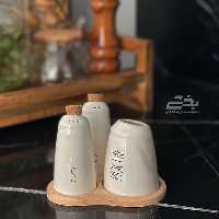 ست نمکدان و خلال 3عددی زیرچوبی لوکسینه