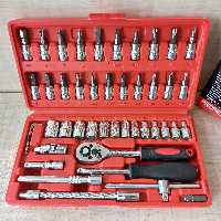 جعبه بکس 46 پارچه یک چهارم  اینچ کامل