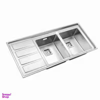 سینک ظرفشویی استیل البرز مدل 761 روکار