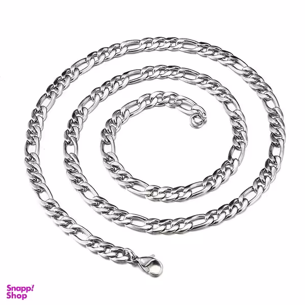 زنجیر مردانه استیل طرح فیگارو