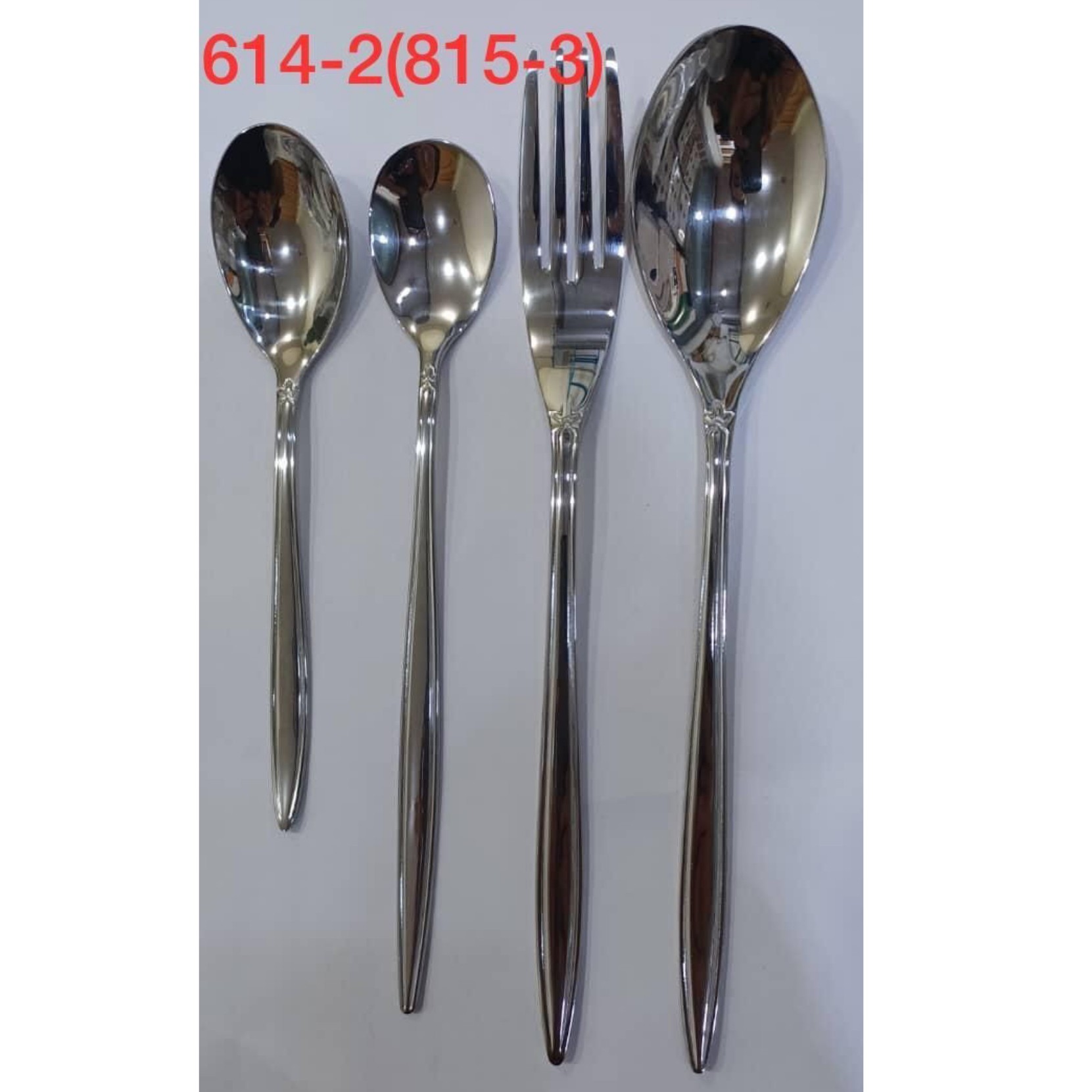 سرویس قاشق چنگال 120 پارچه 24 نفره تمام استیل یونیک حک یونیک 