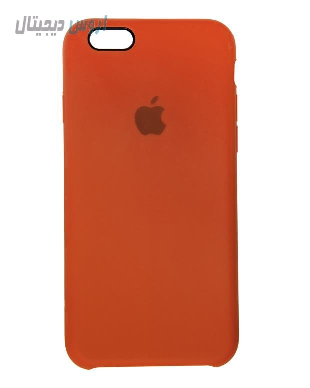 قاب سیلیکونی اورجینال اپل Iphone 6s رنگ نارنجی روشن