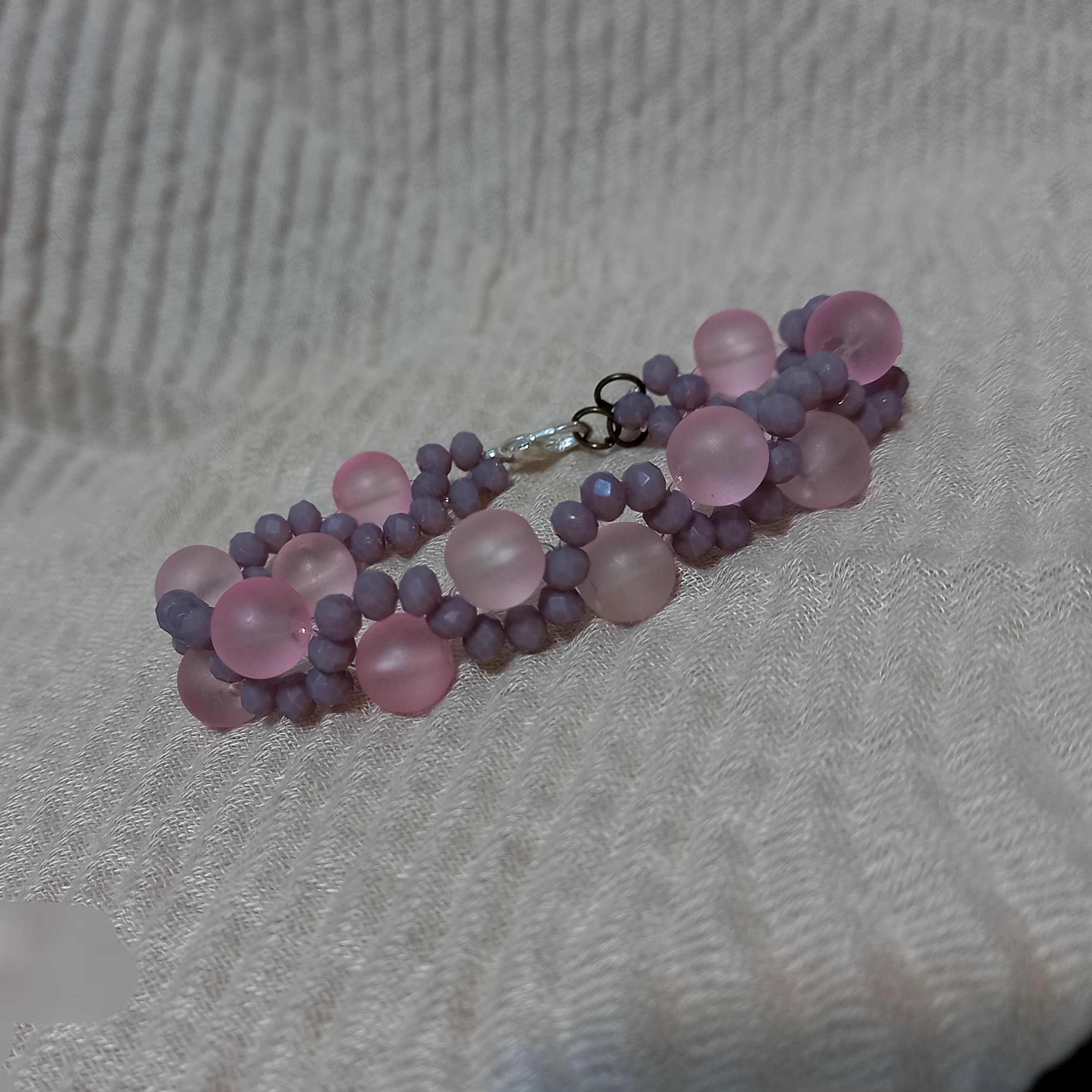 دستبند کشی صورتی 