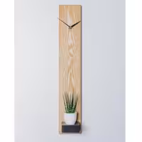 ساعت دیواری چوبی مدل L12