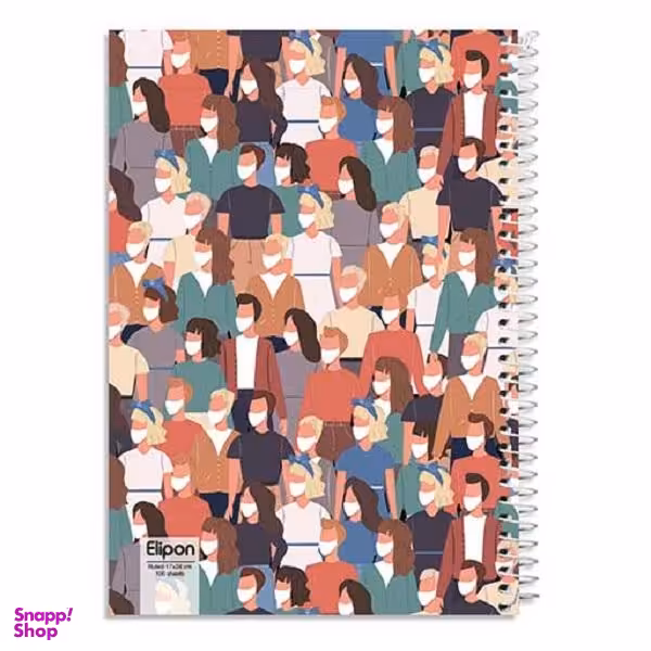 دفتر مشق 100 برگ الیپون کد 2371267