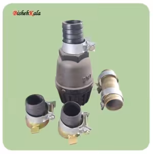 پکبج سوپاپ و سرشیلنگی 2 اینچ پلاستیکی روبینی