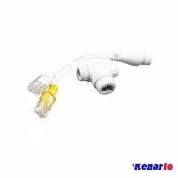 تبديل یک به دو POE كابل دار با تبديل