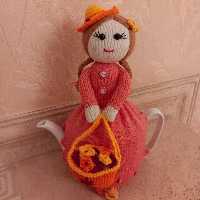 روقوری دختر گل فروش دستباف