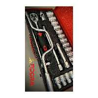 جعبه بکس 24 پارچه برند فیدورا FIDORA فشار قوی صنعتی استاد کار  درایور یک دوم جعبه فلزی 