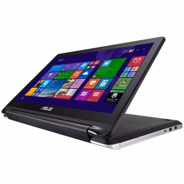 لپ تاپ ایسوس مدل ترنسفورمر بوک فلیپ TP550 با پردازنده i3 و صفحه نمایش لمسی